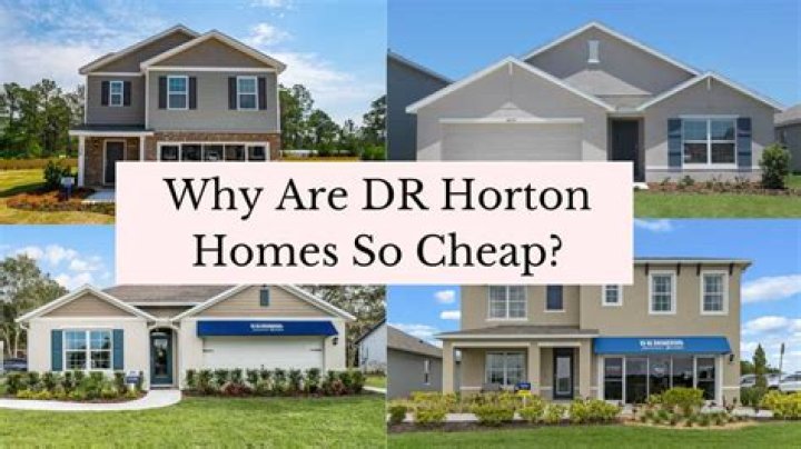 Are DR Horton Homes efficient