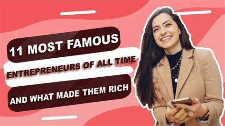 Are entrepreneurs rich
