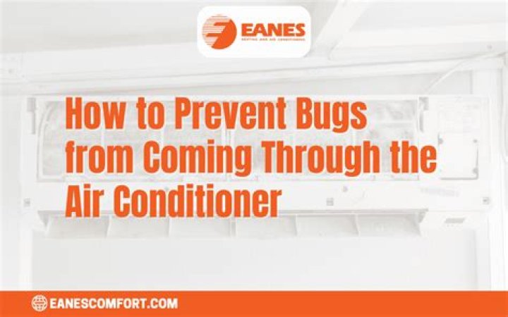 Can bees come through an air conditioner