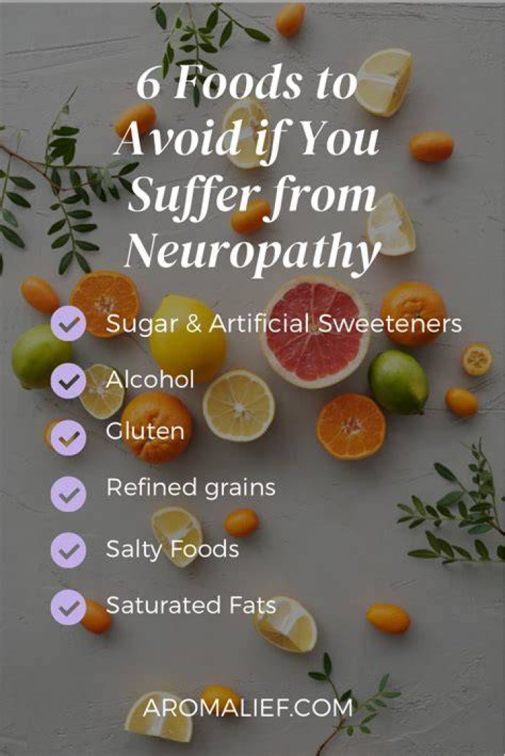 Can certain foods trigger neuropathy