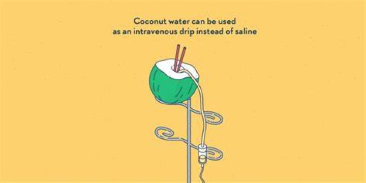 Can coconut be used as IV