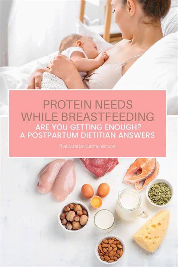 Can I drink protein while breastfeeding