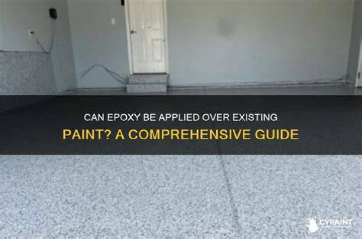 Can I paint over existing paint