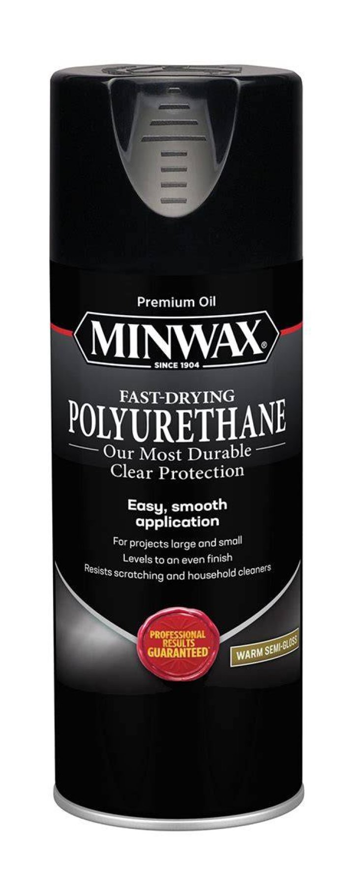 Can I spray Minwax water based polyurethane