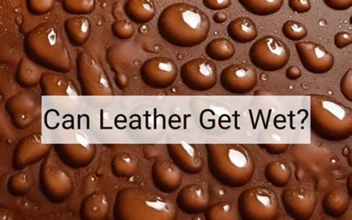 Can lambskin leather get wet