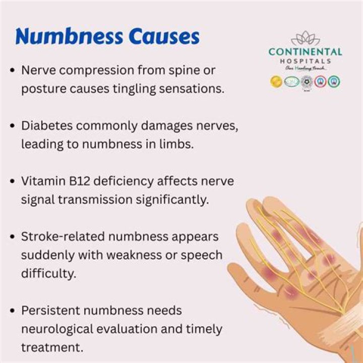 Can PMS cause numbness