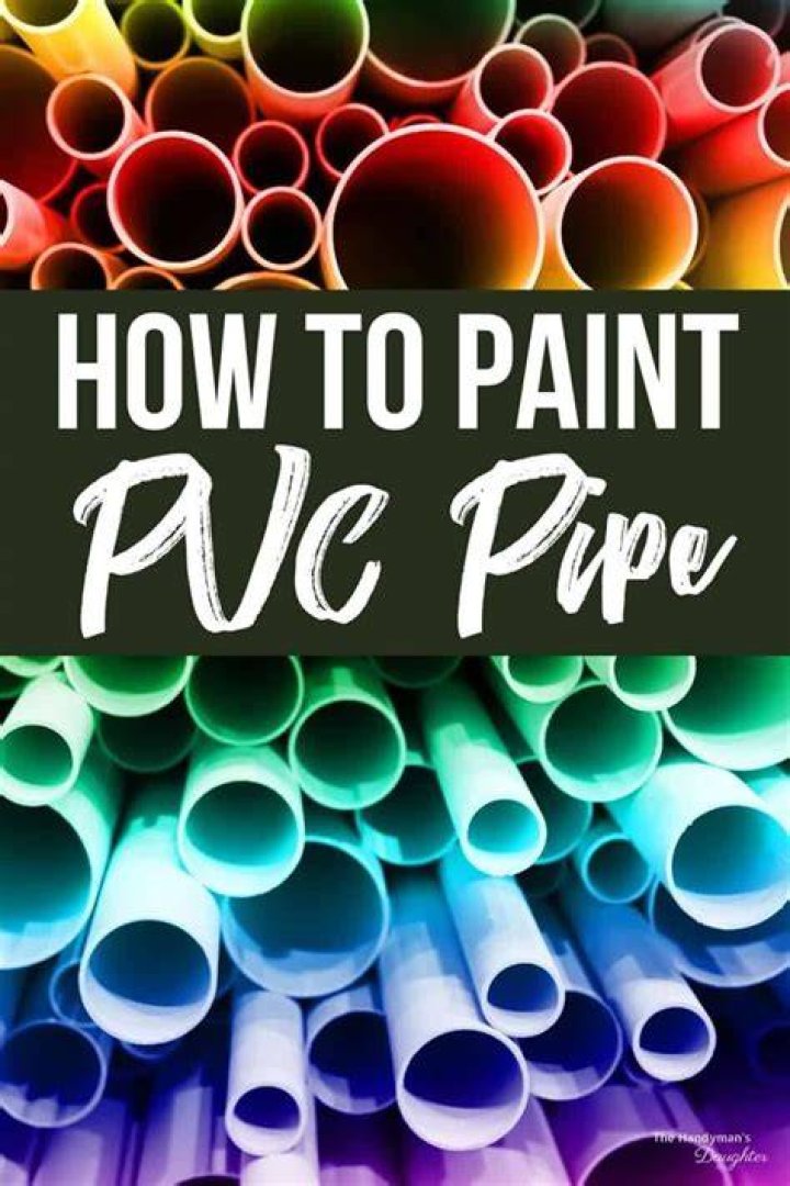 Can you paint PVC pipe