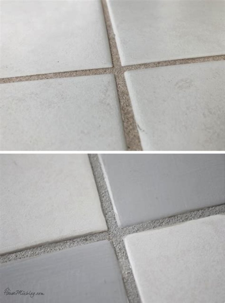 Can you paint tile grout