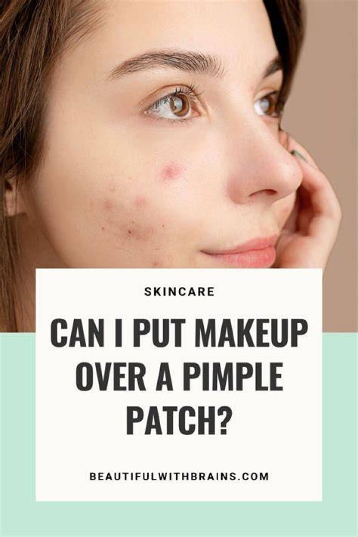 Can you put makeup over stitches