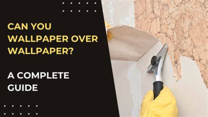 Can you wallpaper over old plaster