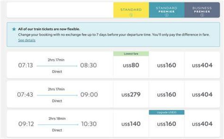 Do Eurostar prices change