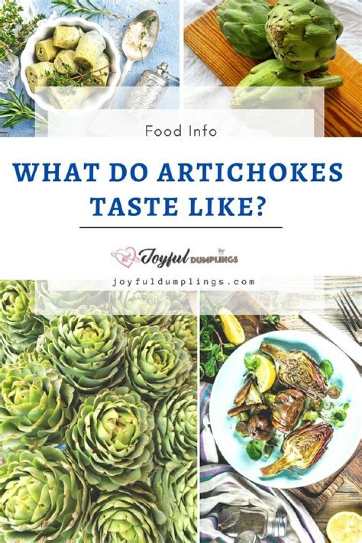 Do sunchokes taste like artichokes