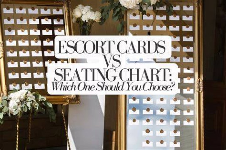 Do you need escort cards and a seating chart
