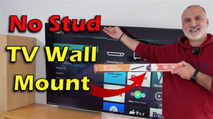 Do you need two studs to mount TV