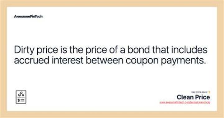 Does bond price include accrued interest
