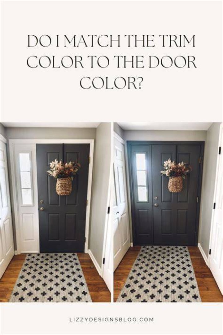 Does ceiling paint have to match trim