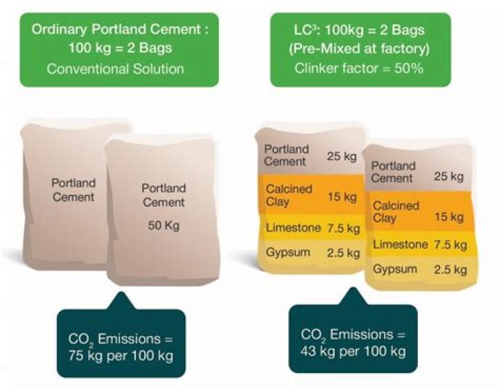 Does Portland cement have lime