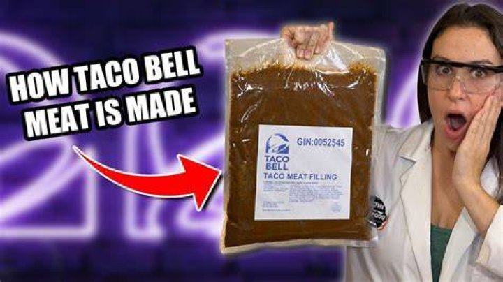 Does Taco Bell have real meat