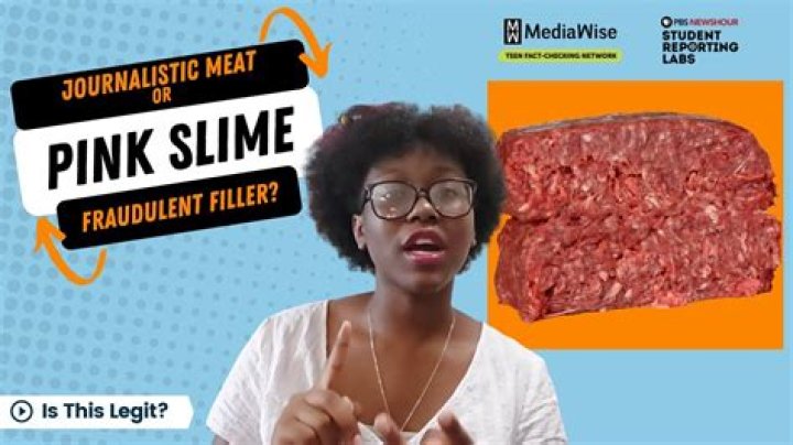 Does Walmart meat have pink slime