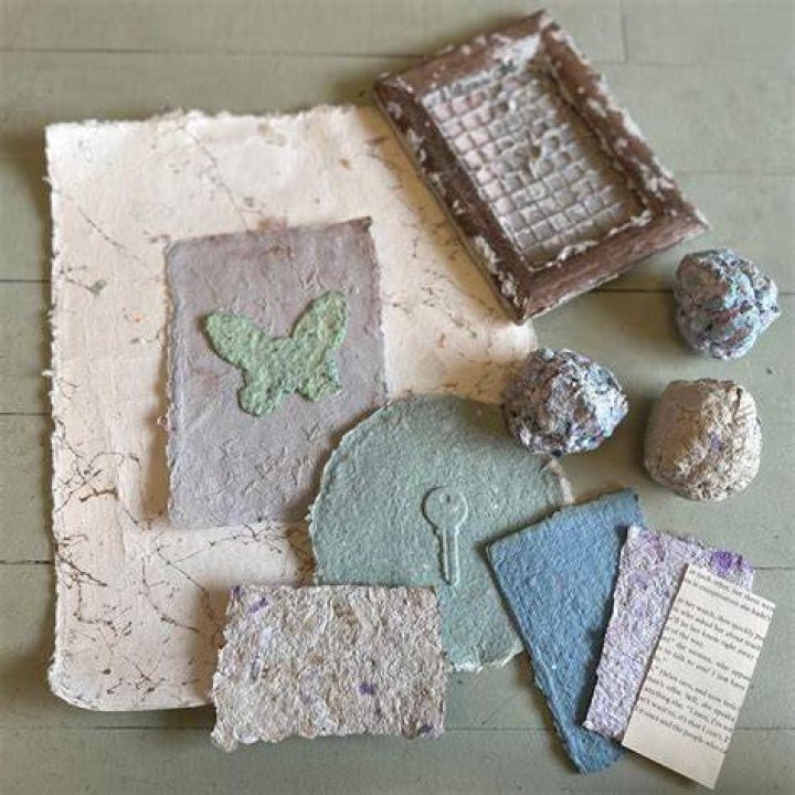 How are handmade papers made