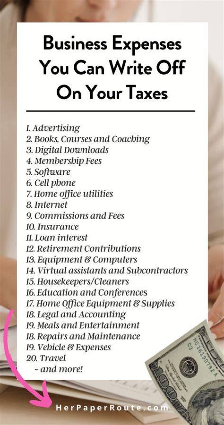 How can I write off more taxes