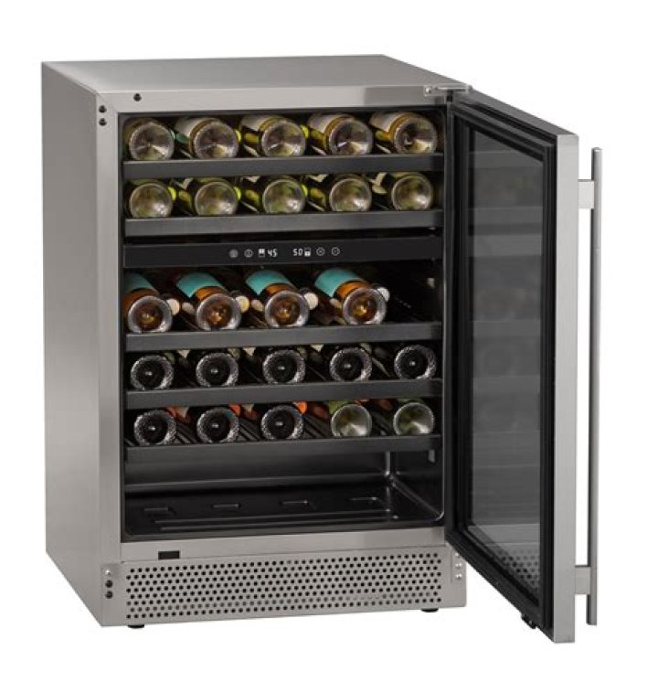 How cold do wine fridges get