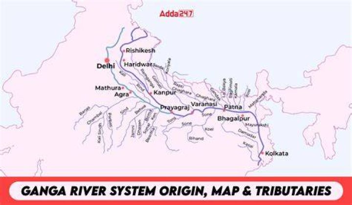 How cold is the Ganges River