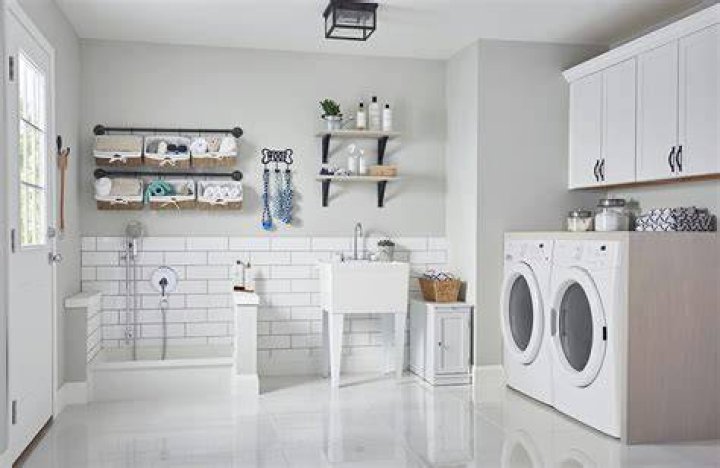 How deep should a laundry room sink be