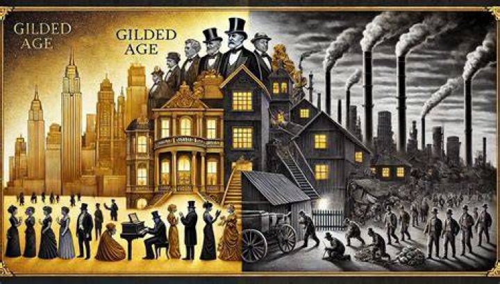 How did Gilded Age differ from reconstruction