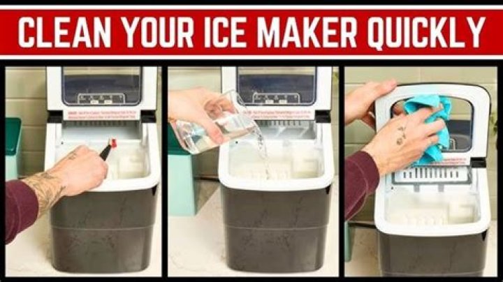 How do I clean my EdgeStar ice maker
