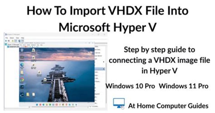 How do I create a VHDX file