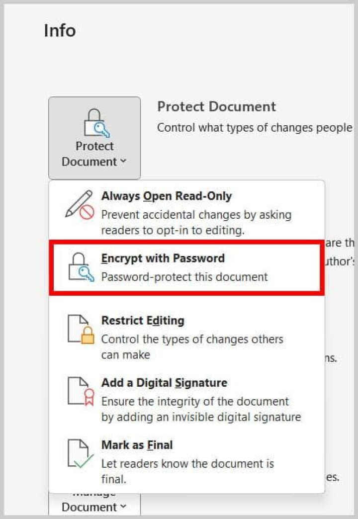 How do I encrypt a document in Adobe Acrobat