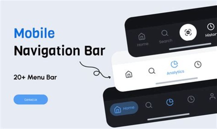 How do I get a navigation bar on my Iphone