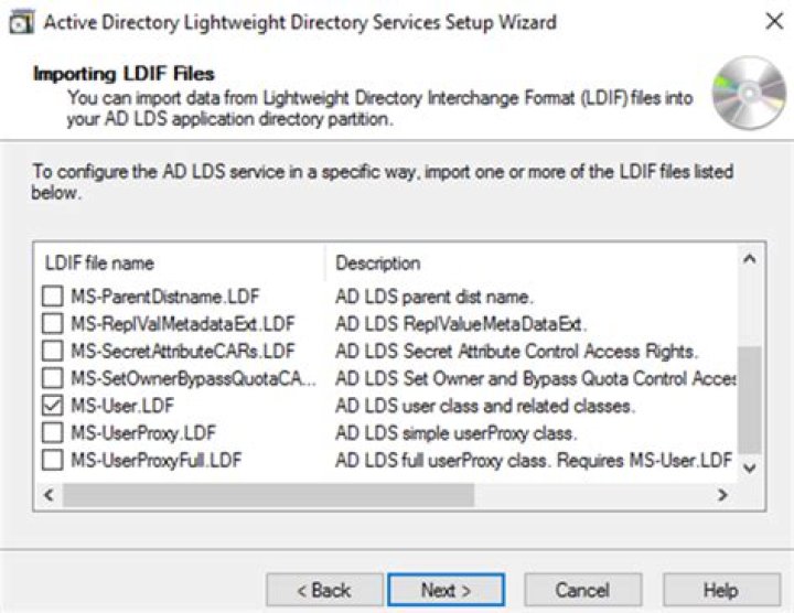 How do I import Ldif files into Active Directory