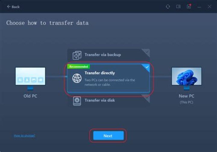 How do I open Windows Easy Transfer