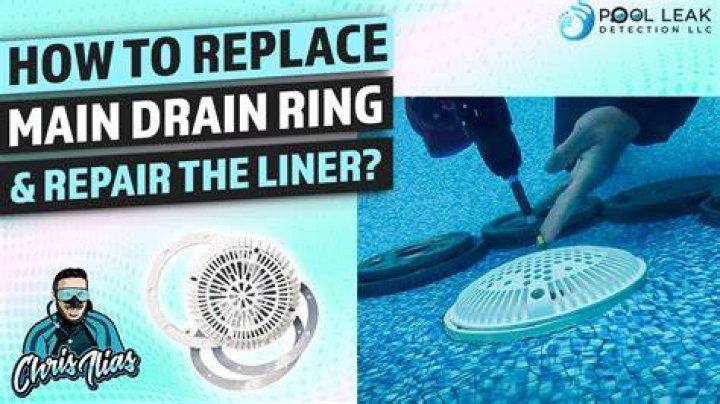 How do I remove my pool drain cover