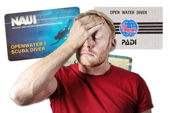 How do I replace my NAUI dive card
