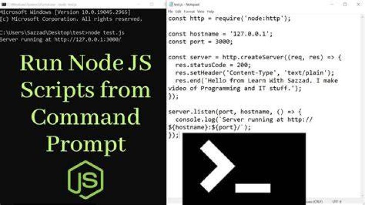 How do I run node js on Windows Server