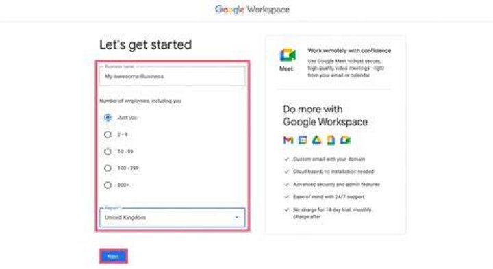 How do I set up a WorkSpace on Amazon