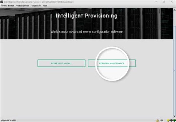 How do I update HP Intelligent Provisioning