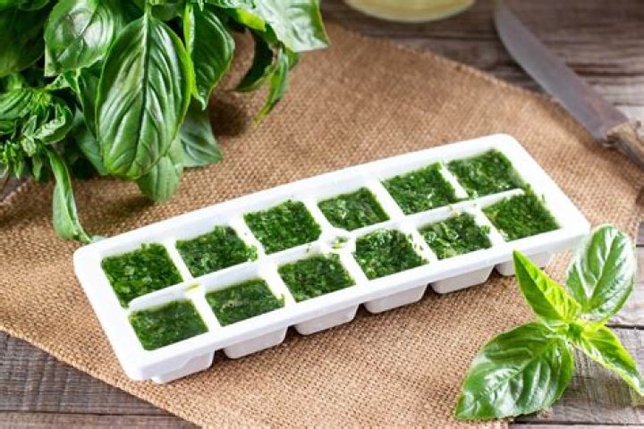 How do I use frozen basil