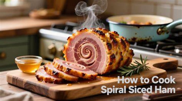 How do you BBQ a spiral ham
