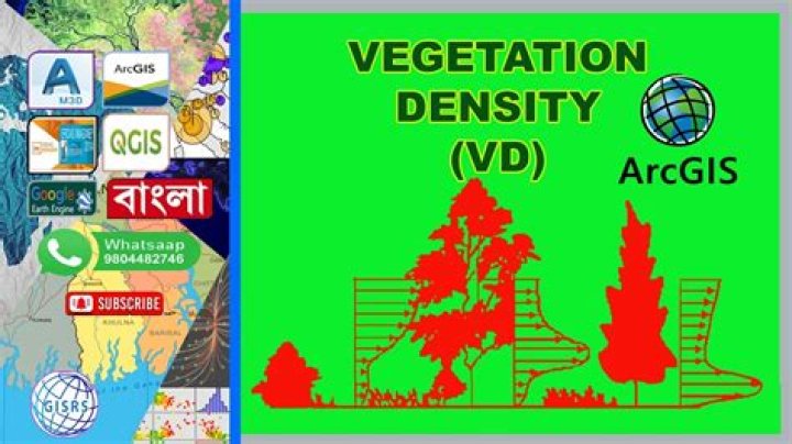 How do you calculate vegetation density