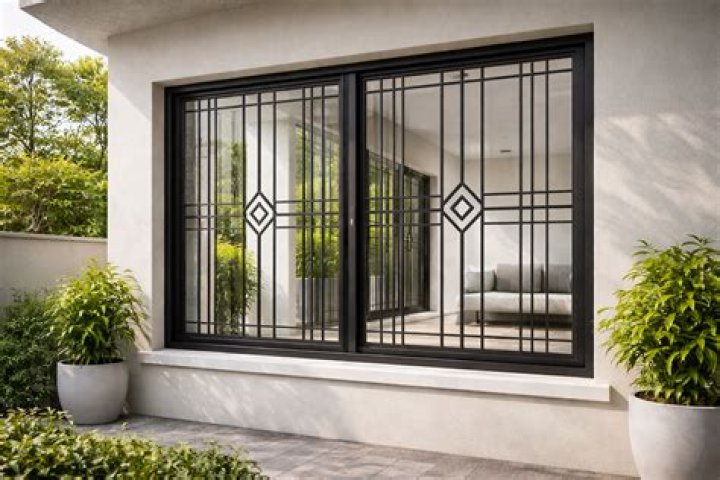 How do you clean iron window grills