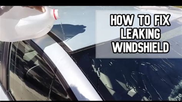 How do you fix a nick in your windshield