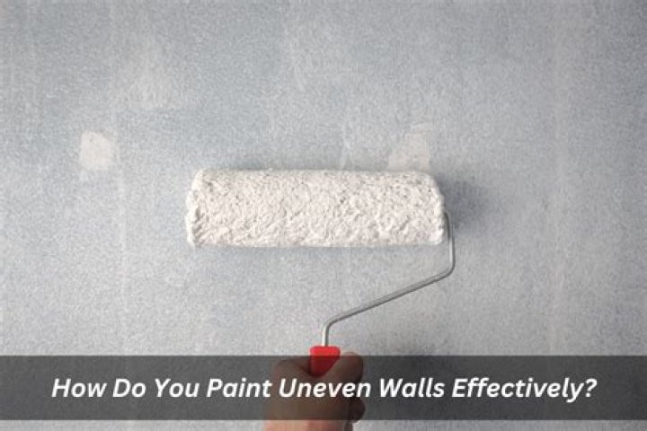 How do you fix bumpy paint on walls