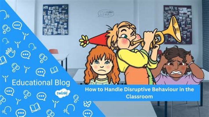 How do you fix disruptive behavior