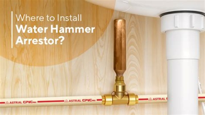 How do you fix water hammer UK