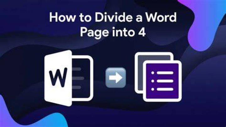How do you format pages in Word