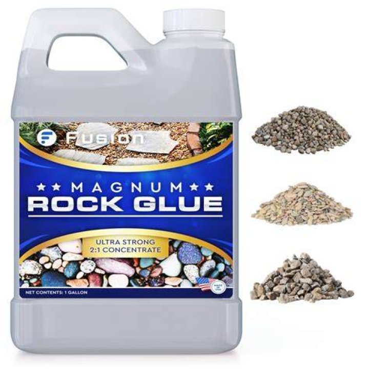 How do you glue granite together